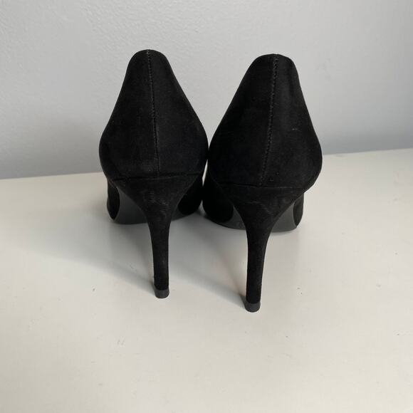 Classic Black Suede Pump - Picture 5 of 5